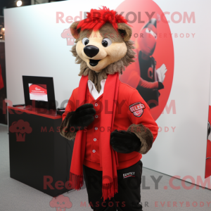 Postava maskota Red Shepard...