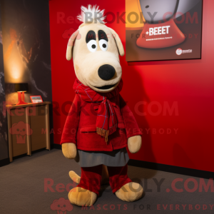 Personaje mascota de Red...