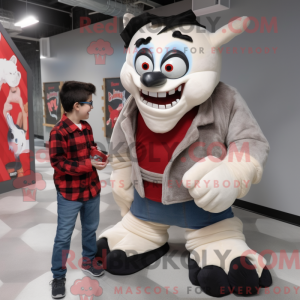 Mascottekarakter van een...