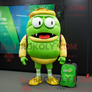 Mascot character of a Lime...