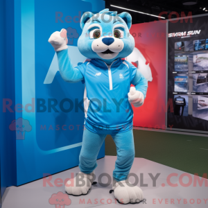 Mascot character of a Sky...