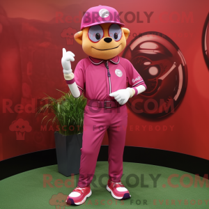 Mascot karakter van een...