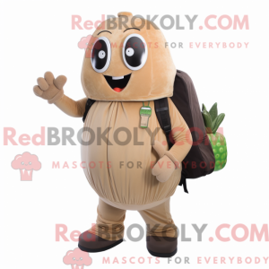Mascottekarakter van een...