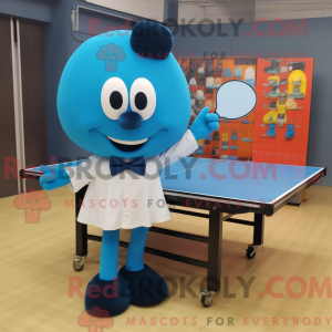 Mascottefiguur van een...