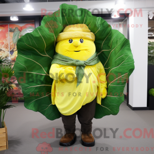 Personaggio mascotte foglia...