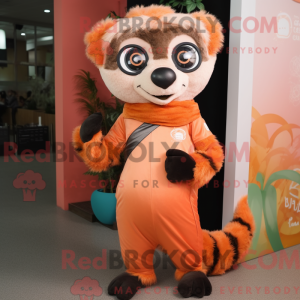 Mascottefiguur van een...