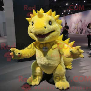 Mascot karakter van een...