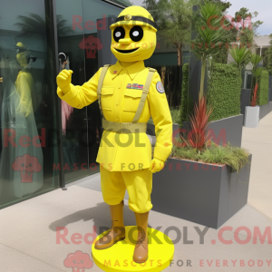 Mascot character of a Lemon...