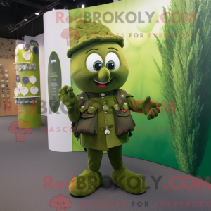 Postava maskota Olive...