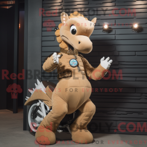 Mascot karakter van een...
