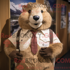 Personnage mascotte d un...