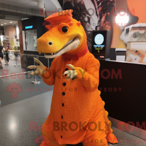 Mascot character of a...