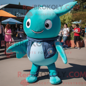 Mascot karakter van een...