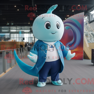 Mascot karakter van een...