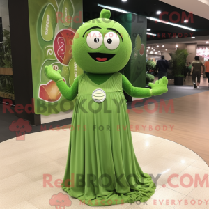 Mascot character of a Olive...