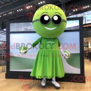 Mascottefiguur van een...