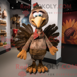 Mascot karakter van een...