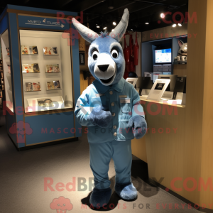 Mascottefiguur van een...
