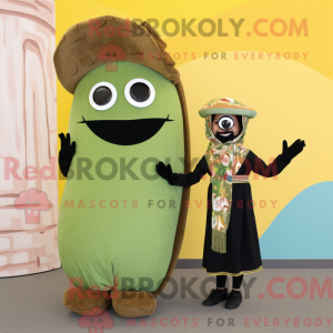 Mascot karakter van een...