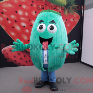 Mascot character of a Cyan...