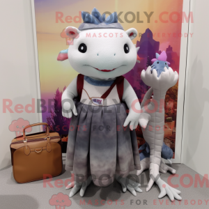 Mascot karakter van een...
