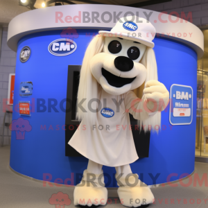 Mascot character of a Cream...