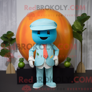 Mascottefiguur van een...