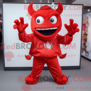 Mascot character of a Red...