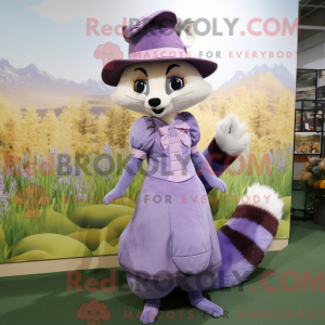 Mascot karakter van een...