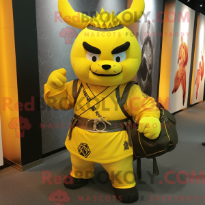 Personnage mascotte d un...