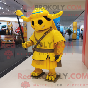 Personagem de máscara de um...