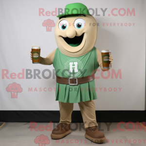 Personnage mascotte d une...