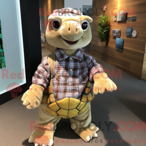 Mascottefiguur van een...