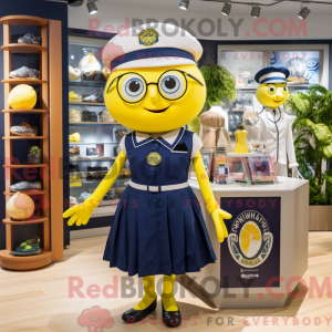Mascot karakter van een...