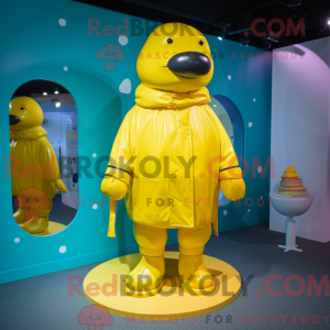 Mascot character of a...