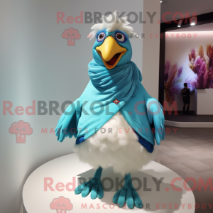 Mascot karakter van een...