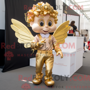 Mascottefiguur van een...