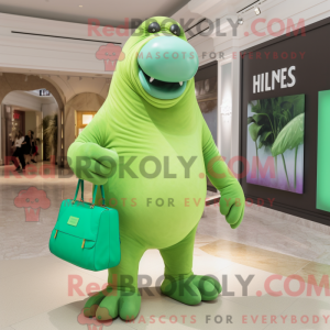 Mascottefiguur van een...