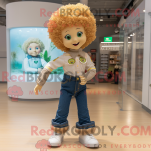 Mascot karakter van Tan...