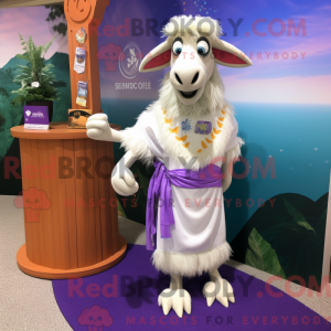 Mascot karakter van een...