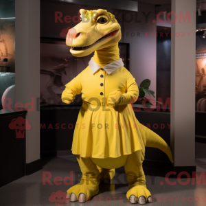 Mascot karakter van een...
