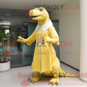 Mascot karakter van een...