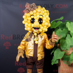 Mascot character of a Gold...