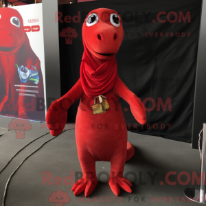 Personnage mascotte d un...