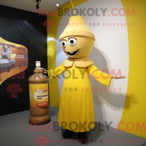 Maskot-karakter av en...