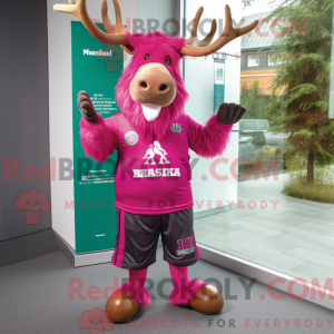 Mascot character of a...