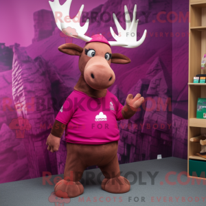 Mascottefiguur van een...