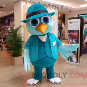 Maskot karakter af en...