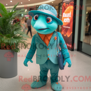 Mascot karakter van een...