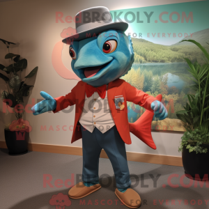 Mascot karakter van een...